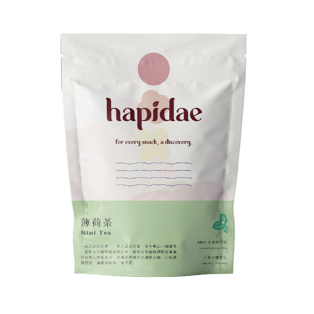 <span>它好好Hapidae </span> 無咖啡因茶系列薄荷茶30g
