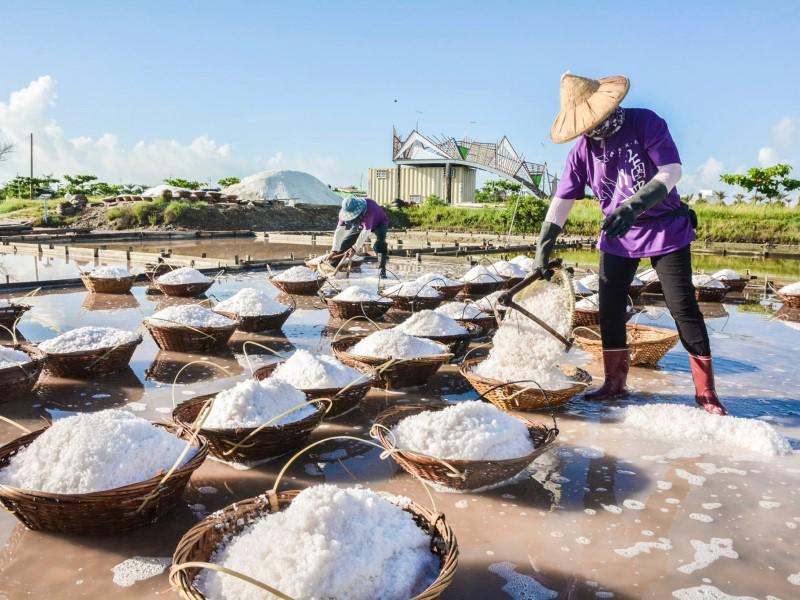 洲南鹽場鹽花40g