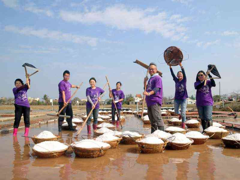 洲南鹽場鹽花40g