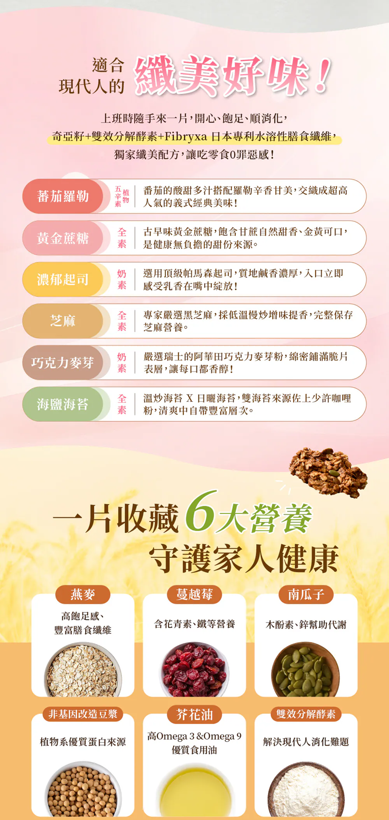 蕎拉燕麥  巧克力麥芽纖女燕麥脆片