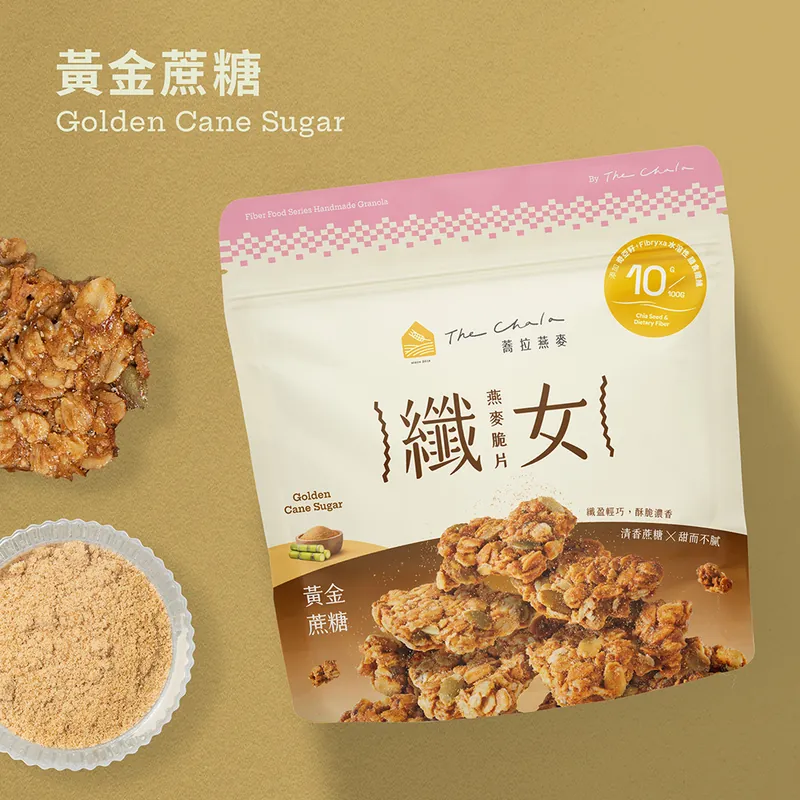 蕎拉燕麥  黃金蔗糖纖女燕麥脆片150g