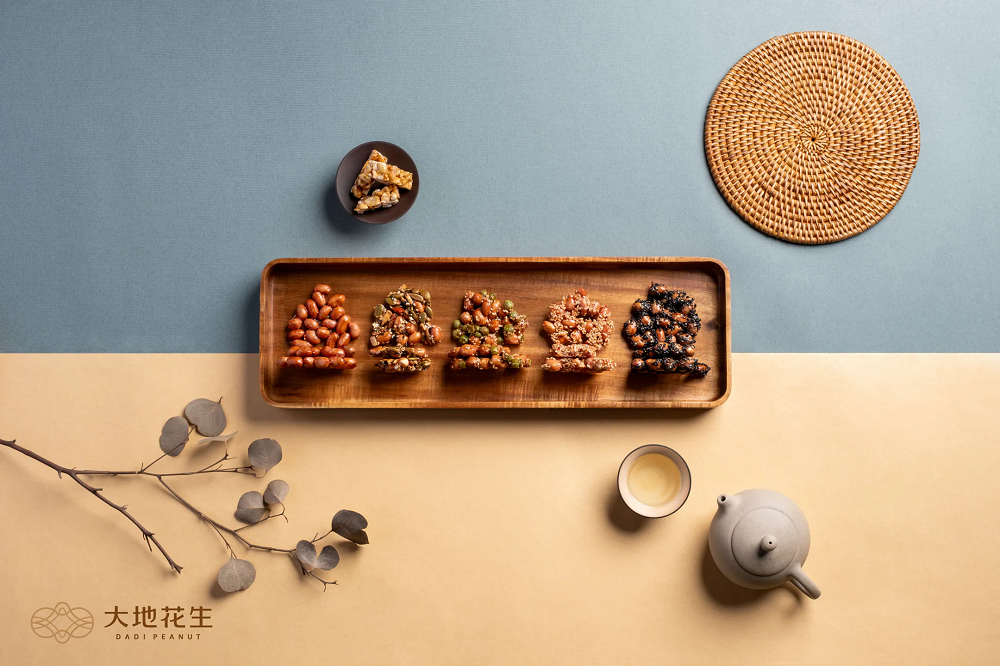 大地花生  原味花生片