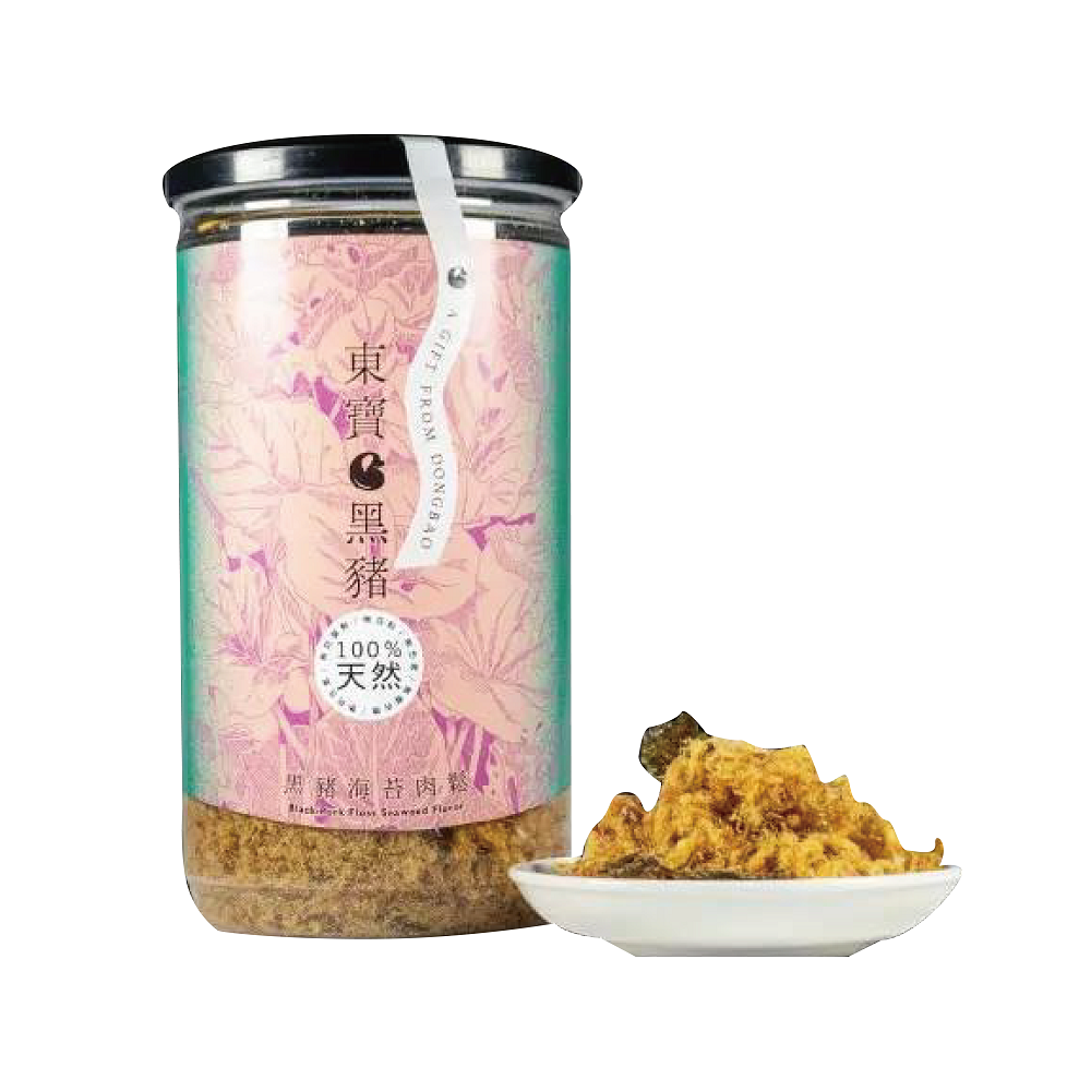 好好集- 東寶黑豬肉海苔黑豬肉鬆罐裝200g