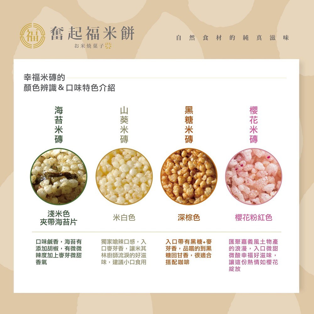 奮起福餅創始店黃金米磚禮盒16入 奮起福餅創始店黃金米磚禮盒16入