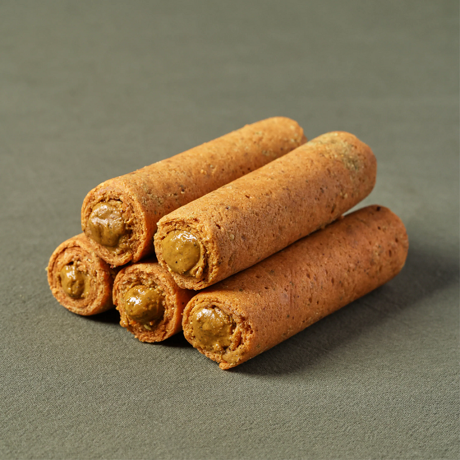 海邊走走 開心果愛餡蛋捲8入