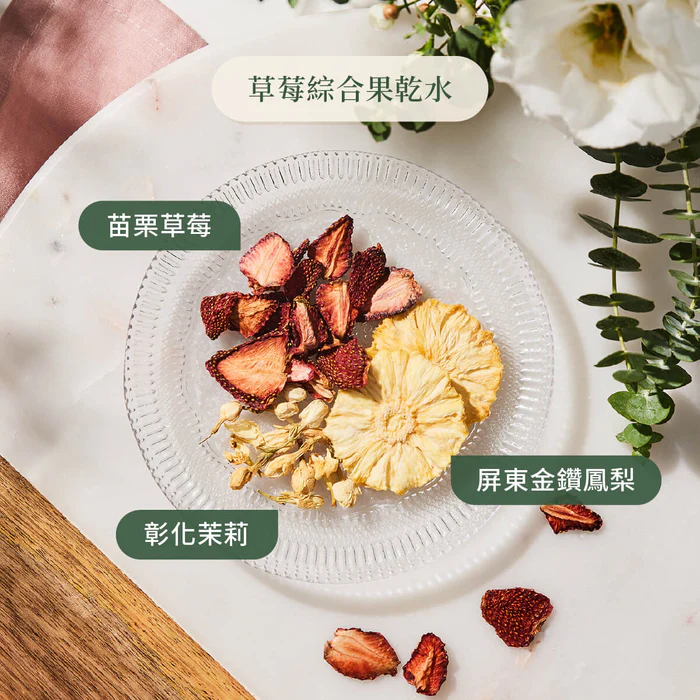 小草作 草莓綜合果乾水3入 小草作 草莓綜合果乾水3入