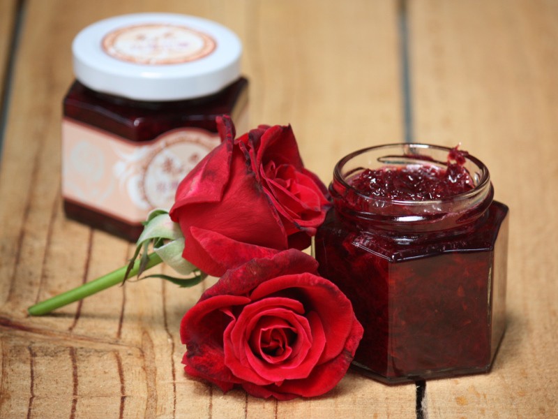 玫開四度玫瑰花瓣醬190g 玫開四度玫瑰花瓣醬190g