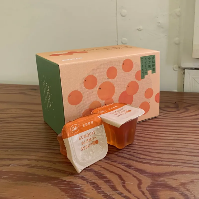 民雄金桔  金桔檸檬小方塊12入(附提袋)