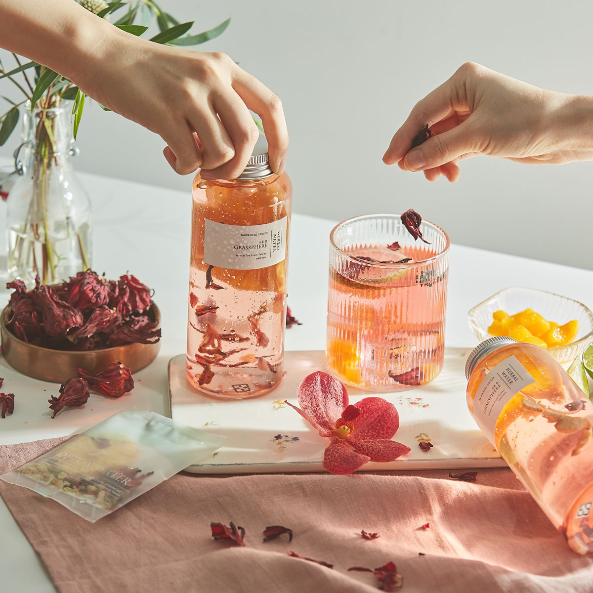 小草作 洛神綜合果乾水3入 小草作 洛神綜合果乾水3入