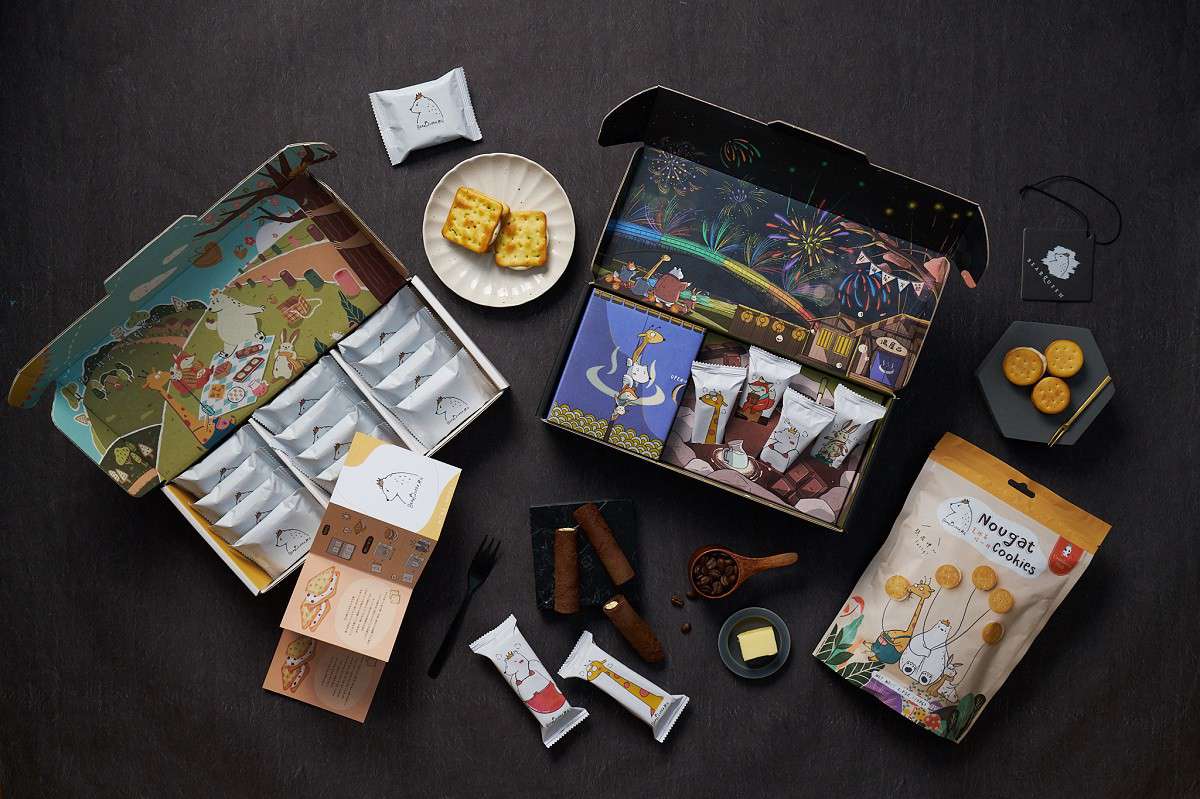 熊后  巧克力牛奶蛋捲禮盒