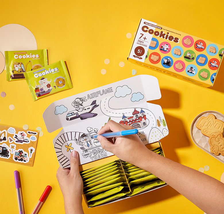 台灣優格 交通工具造型餅乾 台灣優格 交通工具造型餅乾