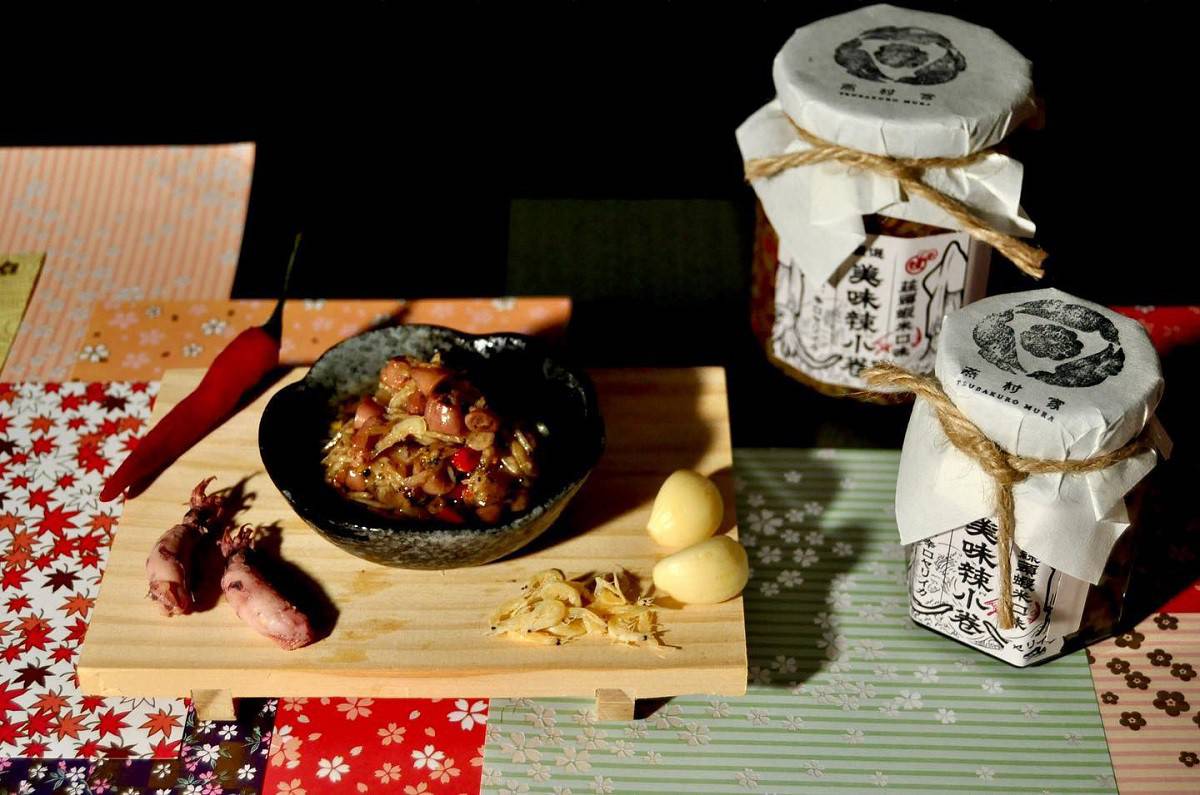 燕村家 蒜頭蝦米辣小卷250g 燕村家 蒜頭蝦米辣小卷250g