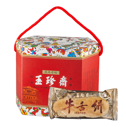 玉珍齋  原味牛舌餅6入